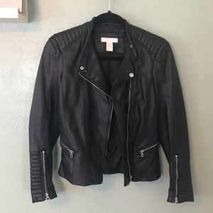 Leather jacket